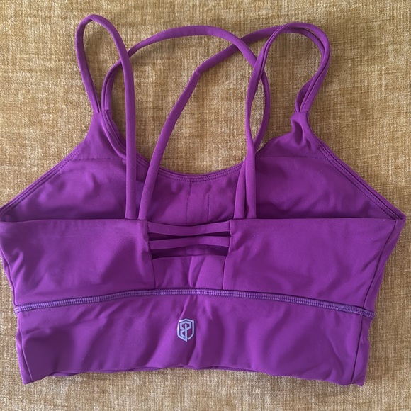 Born Primitive Sports Bra Size S Plum - Picture 2 of 2